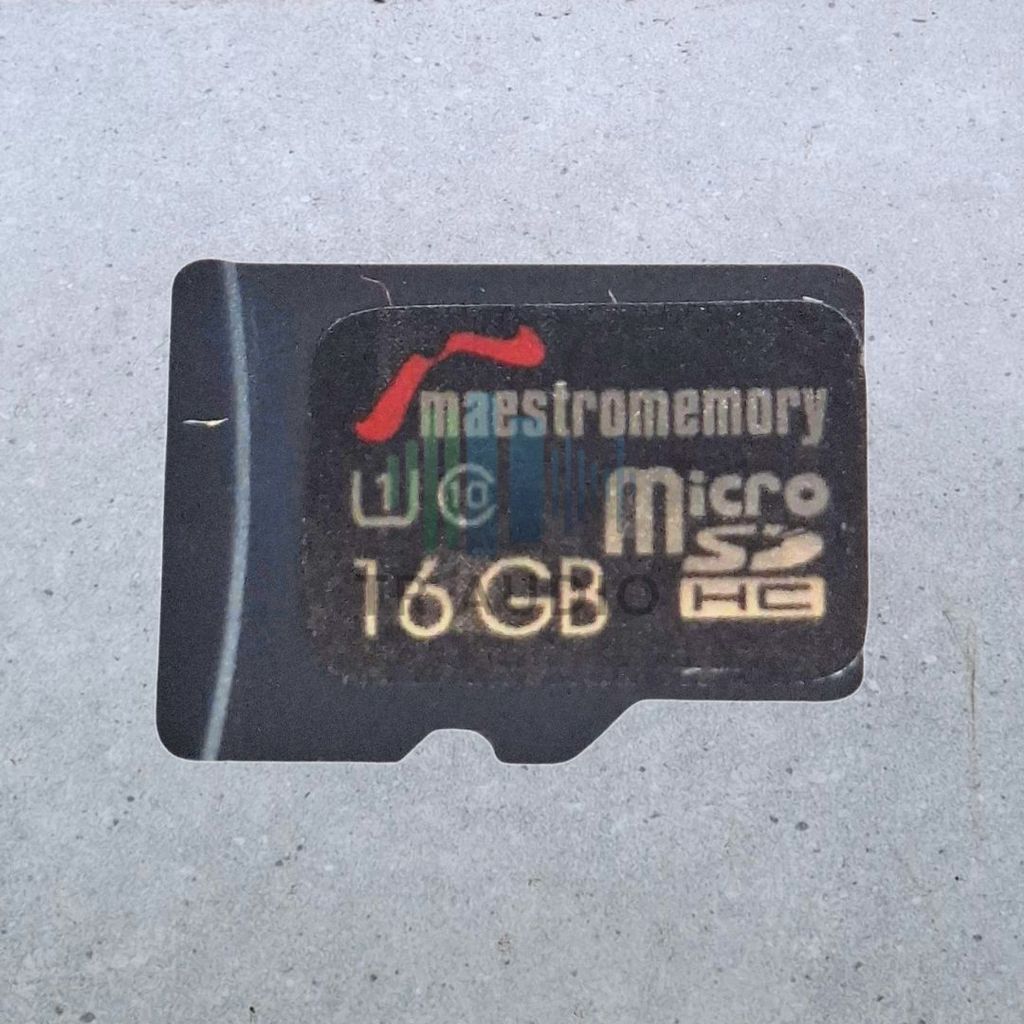Micro SD Maestro Memory 16GB Kartu Memori HP Kamera CCTV Blok Musik