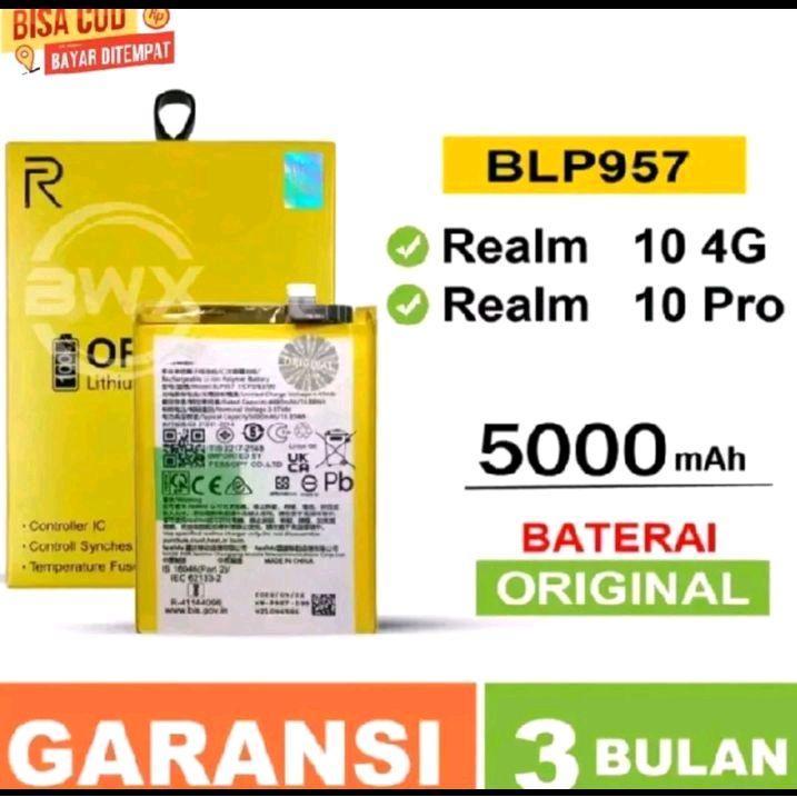 BATERAI Relmi 10 4G / Relmi 10 PRO / BLP957 original Battery
