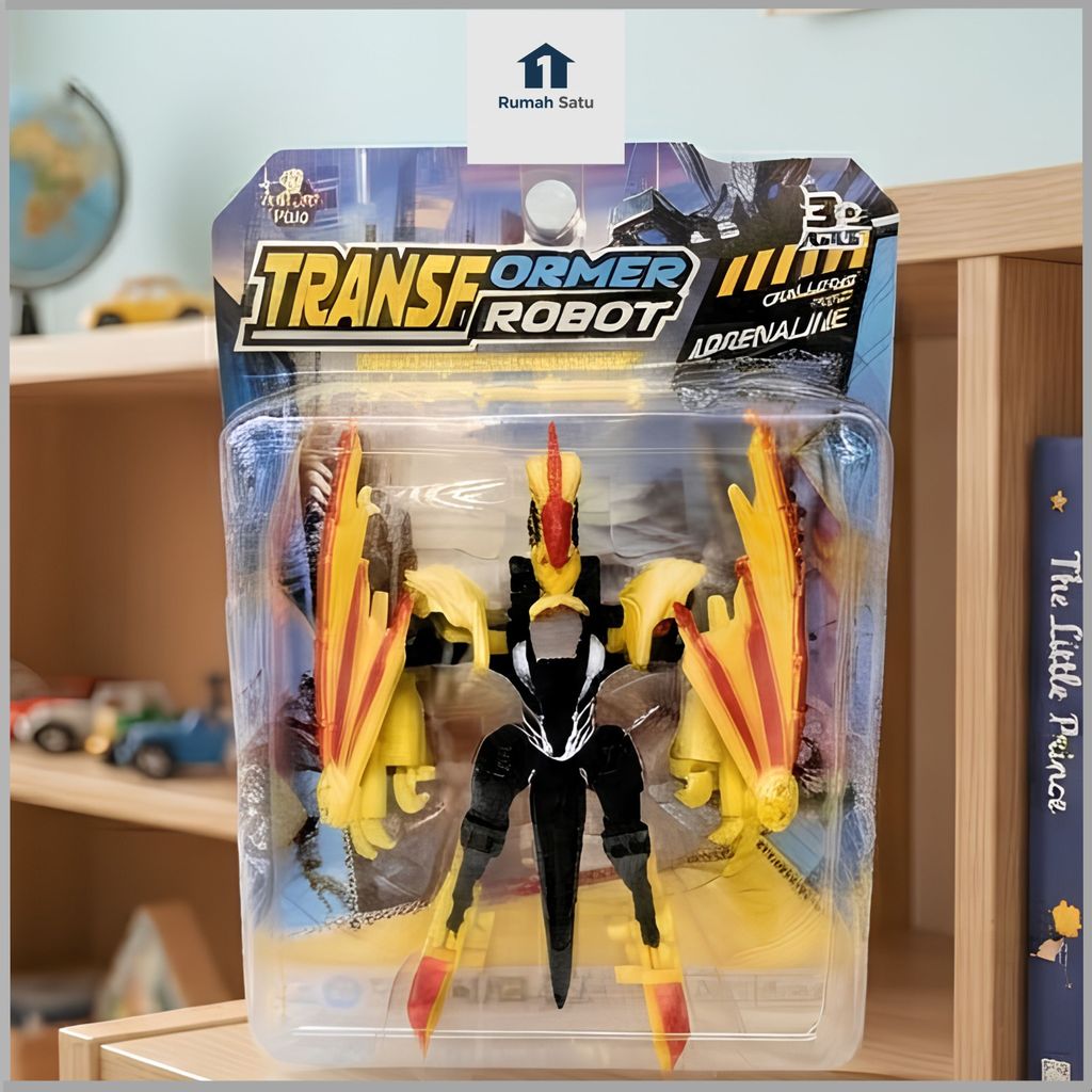 RUMAHSATU-(AR 188) FLYING DRAGON TRANSFORM NAGA TERBANG BERUBAH KUNING MIKA