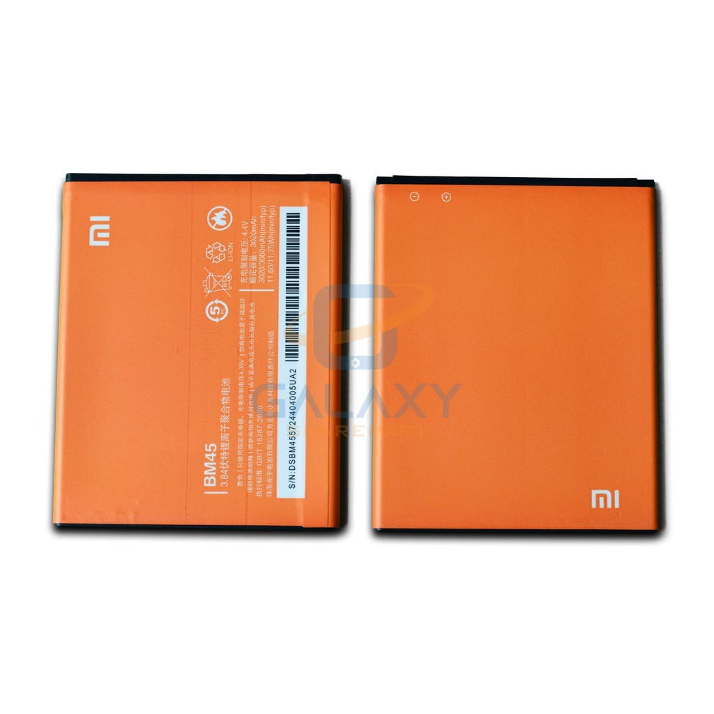 BATRE - BATERAI XIAOMI REDMI NOTE2/NOTE 2/BM45/ BATRE XIAOMI REDMI NOTE2/REDMI NOTE 2/BM-45