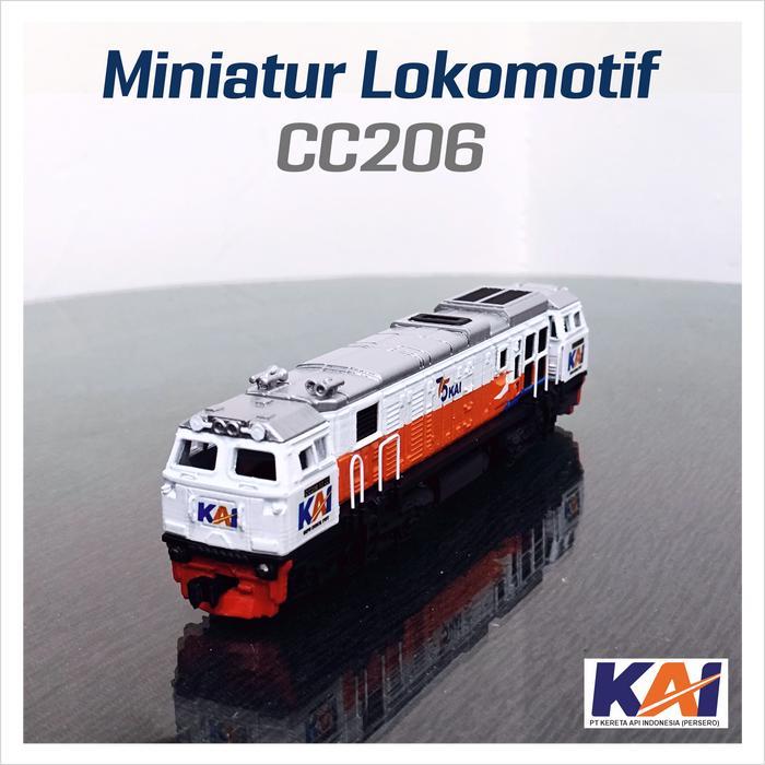 ren t miniatur lokomotif cc206 cc 206 - HO Scaleterkini