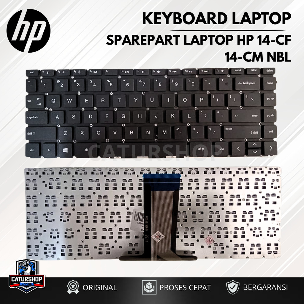 Keyboard Laptop HP 14-CF 14-CM NBL Original | Keyboard Laptop HP | Keyboard Pengganti