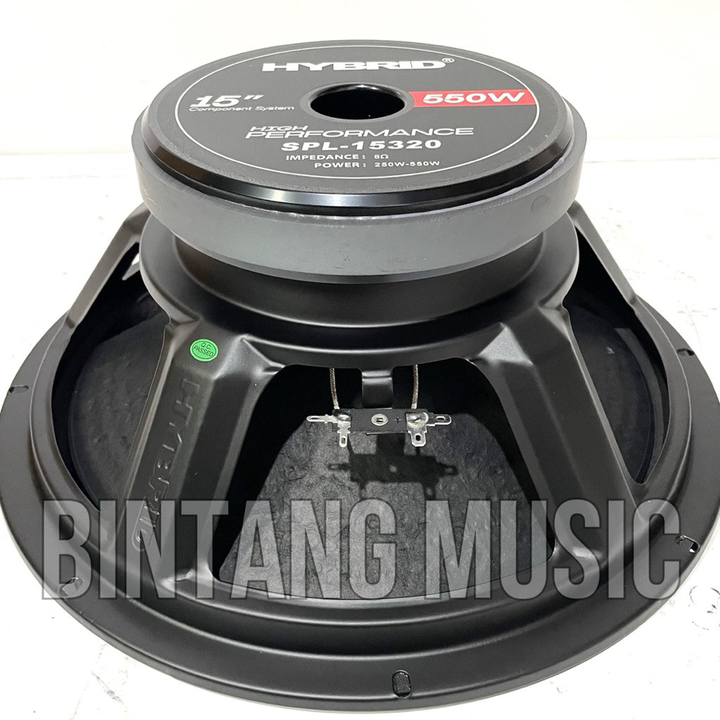 speaker komponen hybird spl 15320 original 15 inch subwoofer hybird spl15320