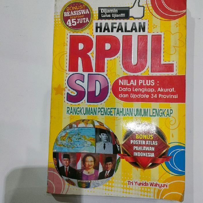 ORIGINAL BUKU HAFALAN RPUL SD