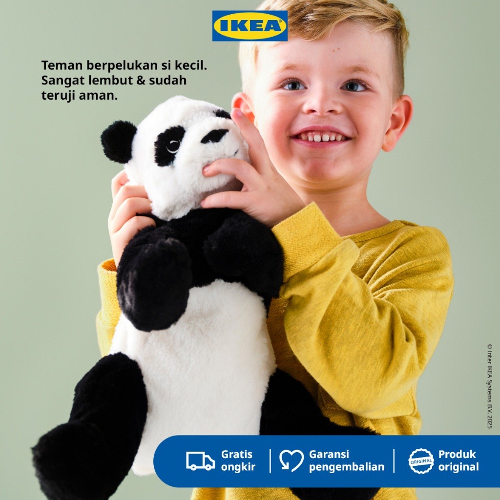 IKEA KRAMIG Boneka Panda 30cm