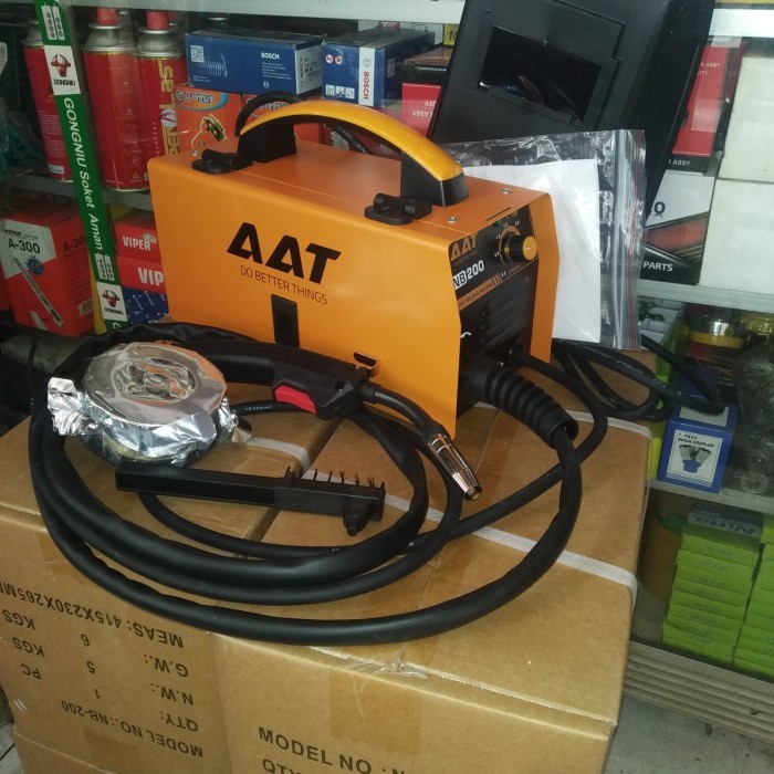 promo mesin las MIG / mesin las CO tanpa gas NB 200 AAT