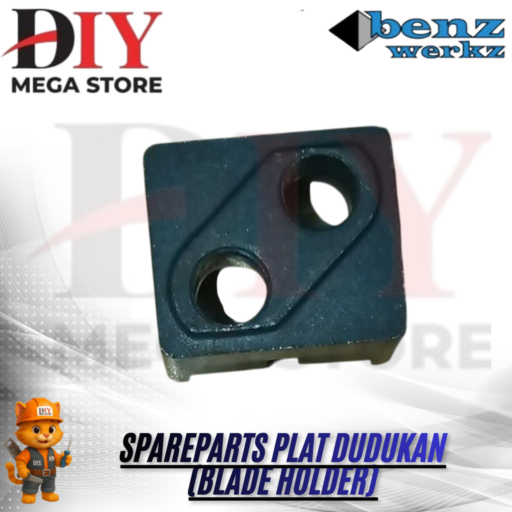 Benz Werkz Spareparts Plat Dudukan (Blade Holder) BZ8089 Aksessoris Sparepart Plat Dudukan Satuan Un