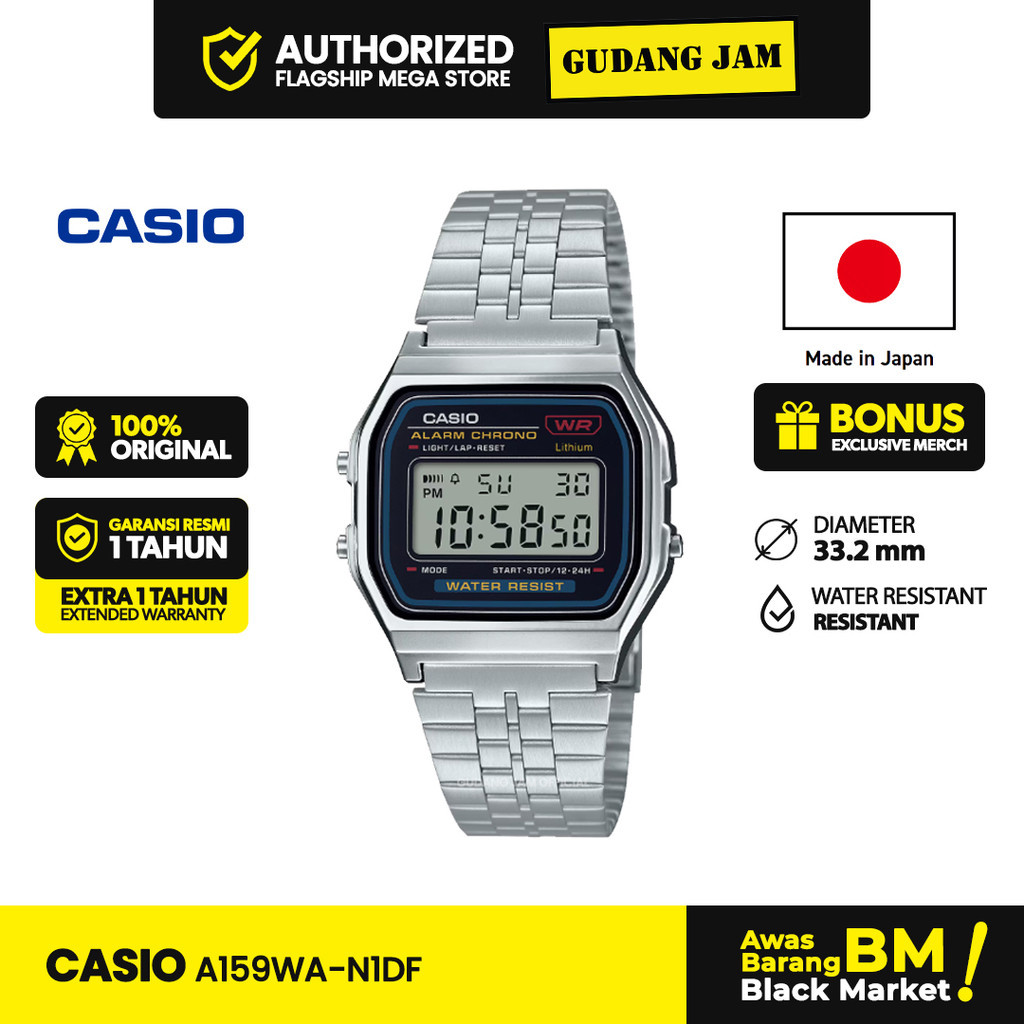 Casio A159WA-N1DF A159WA A159 Casio A159 Casio 159 A159W