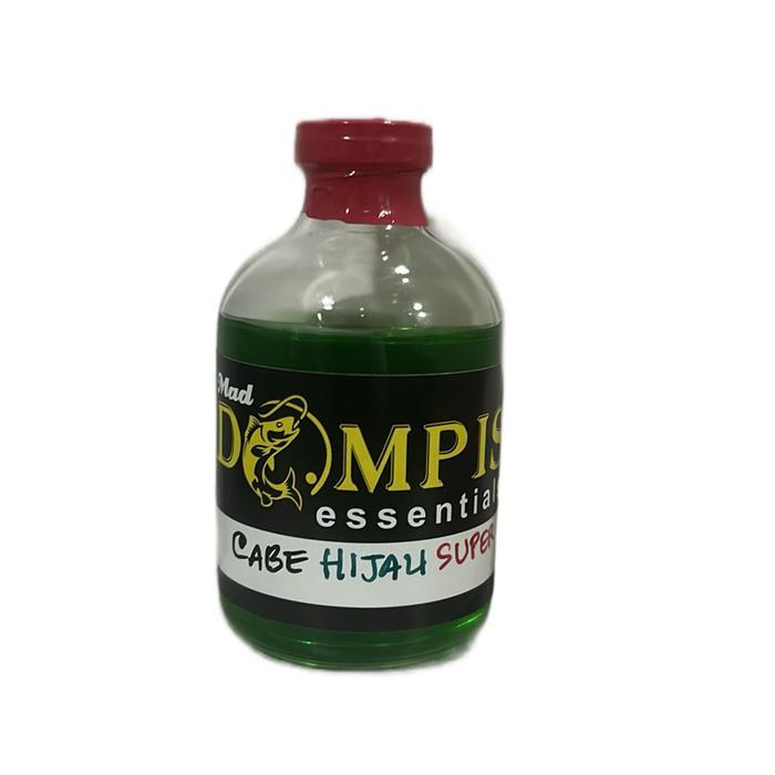 Dompis Essen Biang Cabe Hijau Super 50gr Kualitas Terbaik Tanpa Bahan Campuran dalam Botol Kaca 50ml