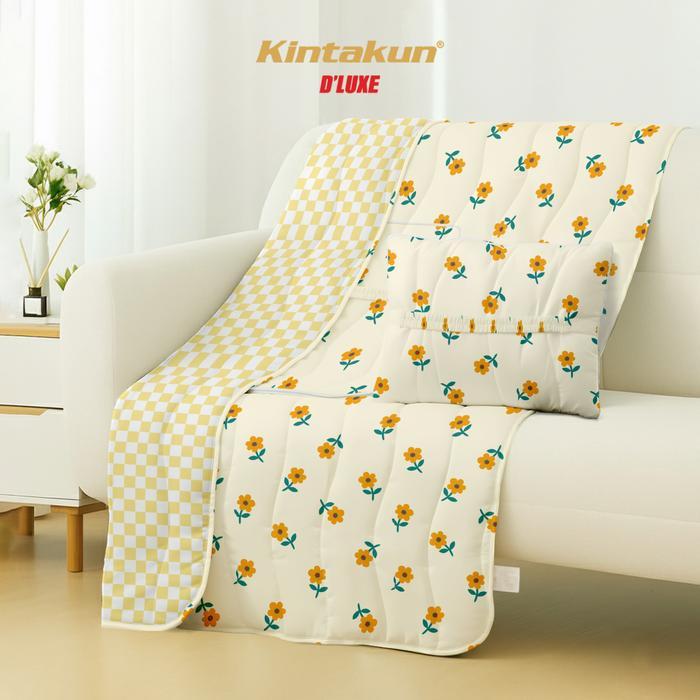 [Best Seller] Kintakun Bantal Selimut 100x150 / Balmut Mini Selimut Travel Lembut Blanket Dluxe Mult