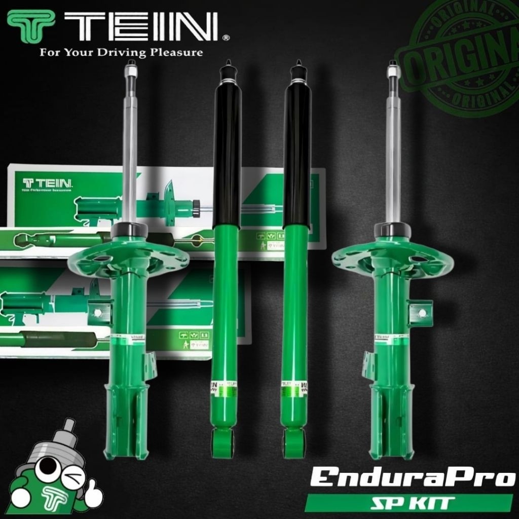 PAKET Shock Depan + Belakang Daihatsu CHARADE G11 1983-1987 - Merk T TEIN EnduraPro Shock breaker/Ab