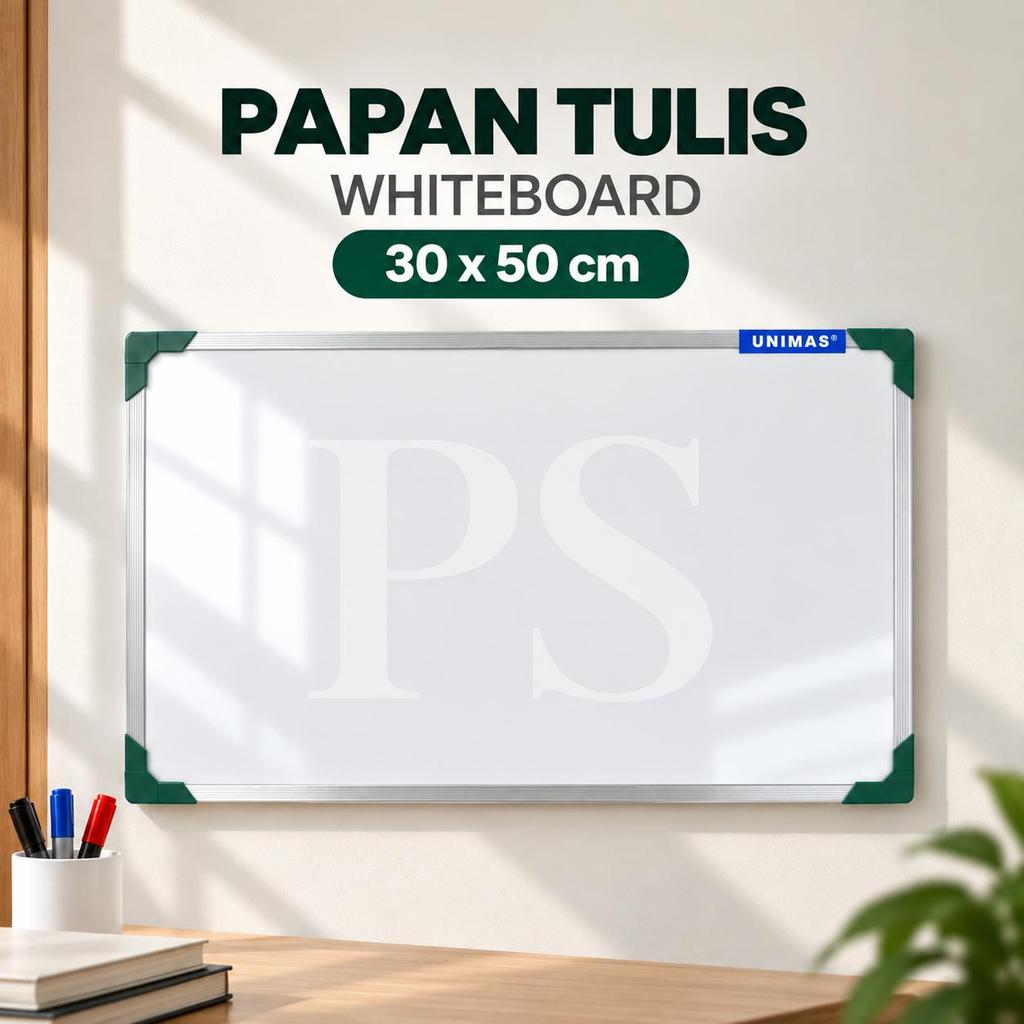 Papan Tulis Whiteboard 30x50 cm