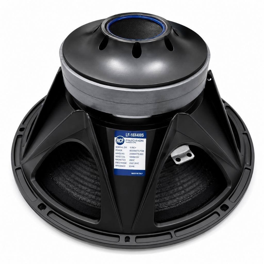 SPEAKER COMPONENT RCF LF 18X400 S 18 INCH DOUBLE MAGNET LF 18X400S
