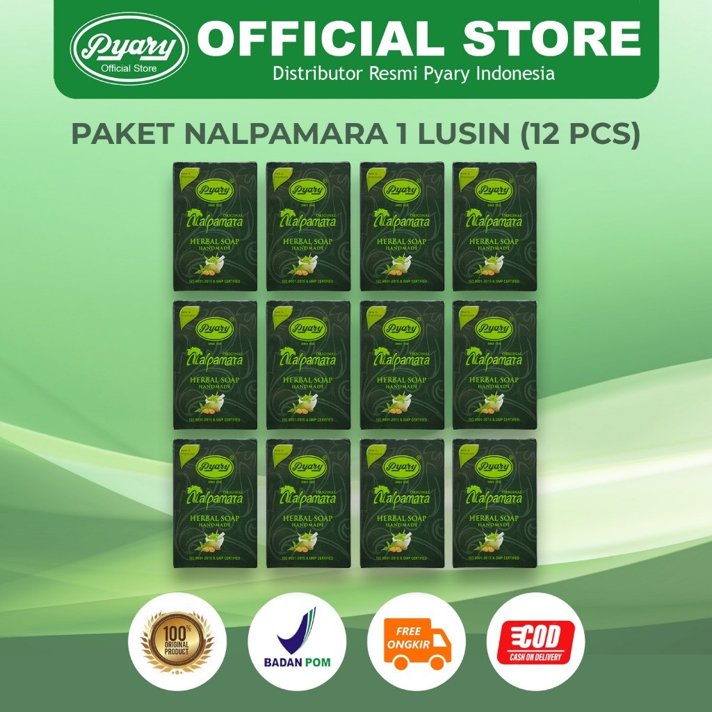 PYARY Sabun Arab - 1 Lusin Nalpamara (12pcs)//Pyary Nalpamara 100% Original PT. Sanobar