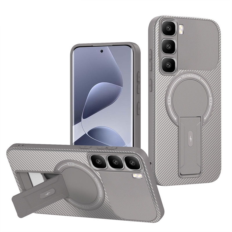 For Tecon POP9 8 Phone Case Carbon Fibre Hard Lens Protect Magnetic Waterproof for Tecon POP 10 Cove