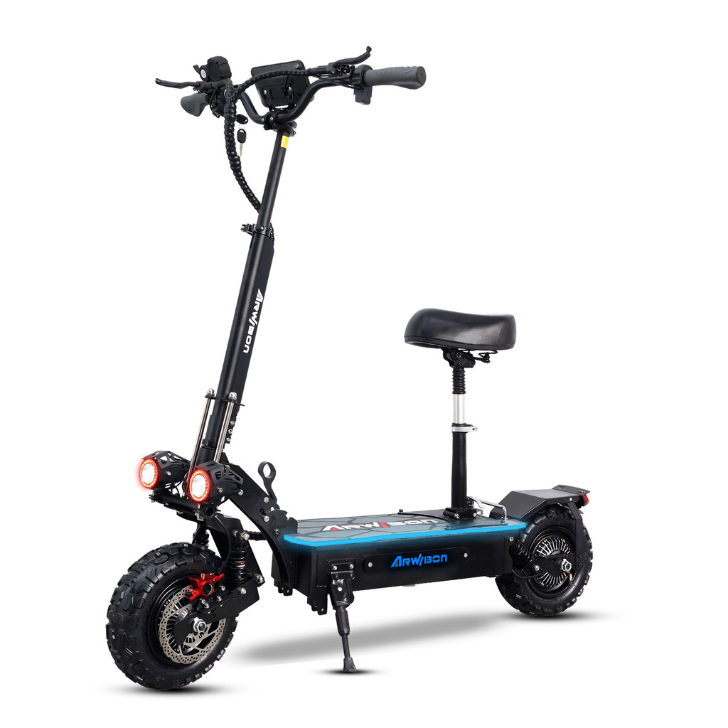 STLF Advanced   ehouse Cheap E Scooter 85km/h 5600w Motor Off-road Foldable  Mobility E-scooter 11in