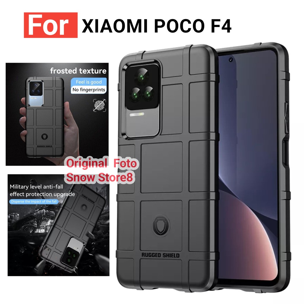 CASE XIAOMI POCO F4 RUGGED SHIELD MILITARY ARMOR CASE ANTI SHOCK PROOF