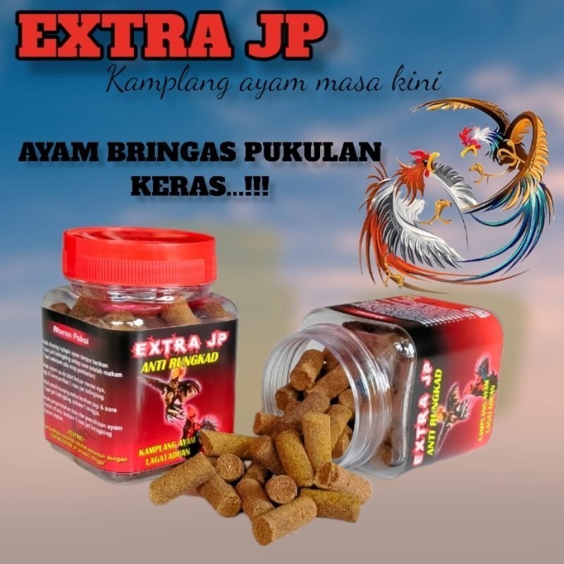 Thailand - JAMU AYAM ADUAN DOPING AYAM LAGA EXTRA JP ISI 60 BUTIR - TERLARIS