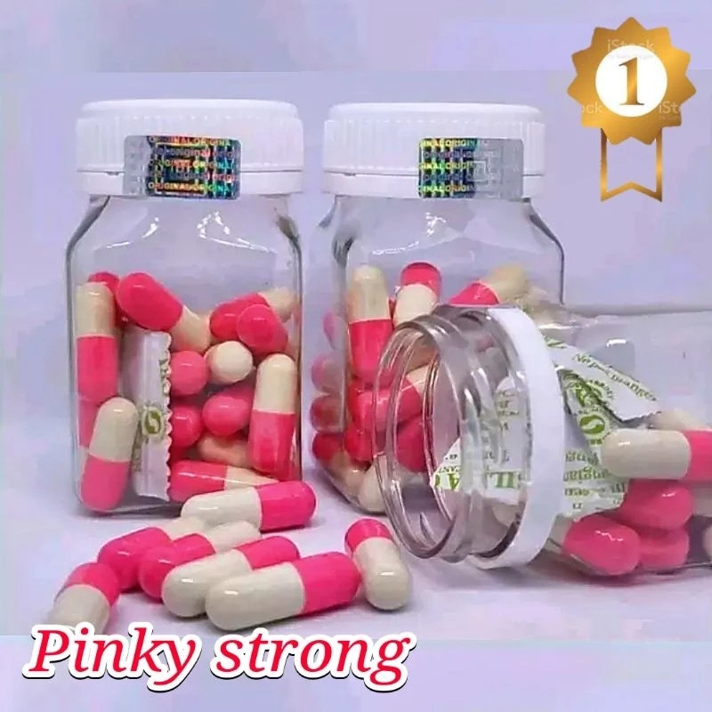 Pelangsing Pinky Strong Obat Diet Original ISI 30 / Obat Diet Strong (05)