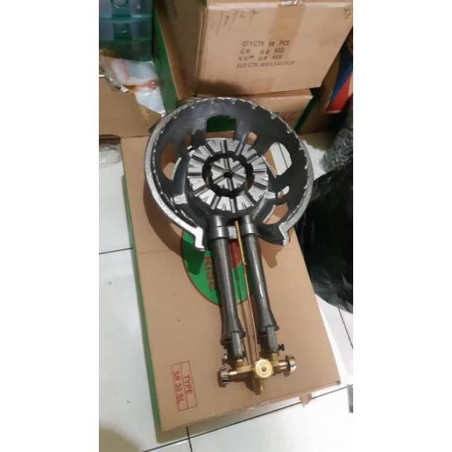 Kompor Gas Restoran Sunrise Tekanan Tinggi Api Besar