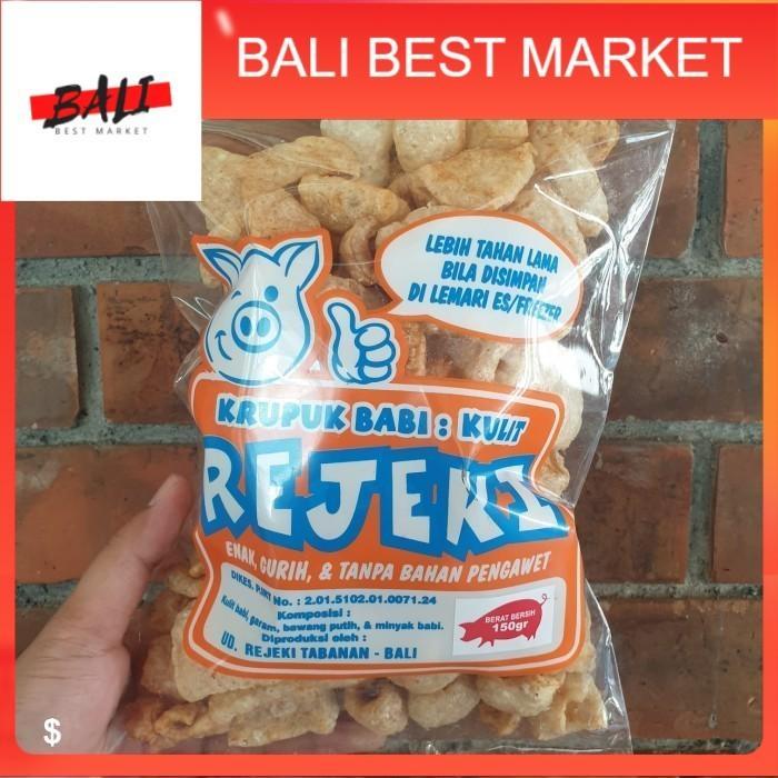 Rejeki Kerupuk Rambak Kulit Babi [150 g]