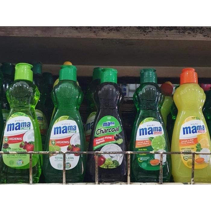 Mama Lime Total Clean Mineral Salt / Mama Lemon Jeruk nipis / Extra Clean Lemon Daun Mint sabun cuci