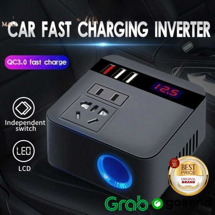 E - CAR STUFF K7 / CHARGER SERBAGUNA UNTUK MOBIL SKY01234