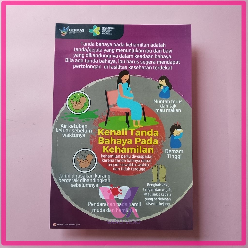 Poster Tanda Bahaya Kehamilan - Poster Kehamilan - Poster Kebidanan