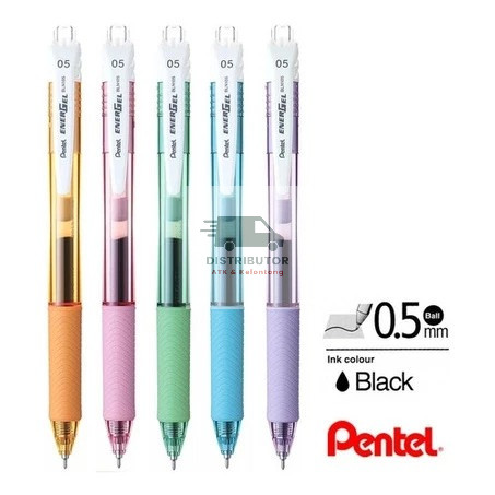 [Eceran] Pulpen Gel Pentel Energel Tinta Hitam
