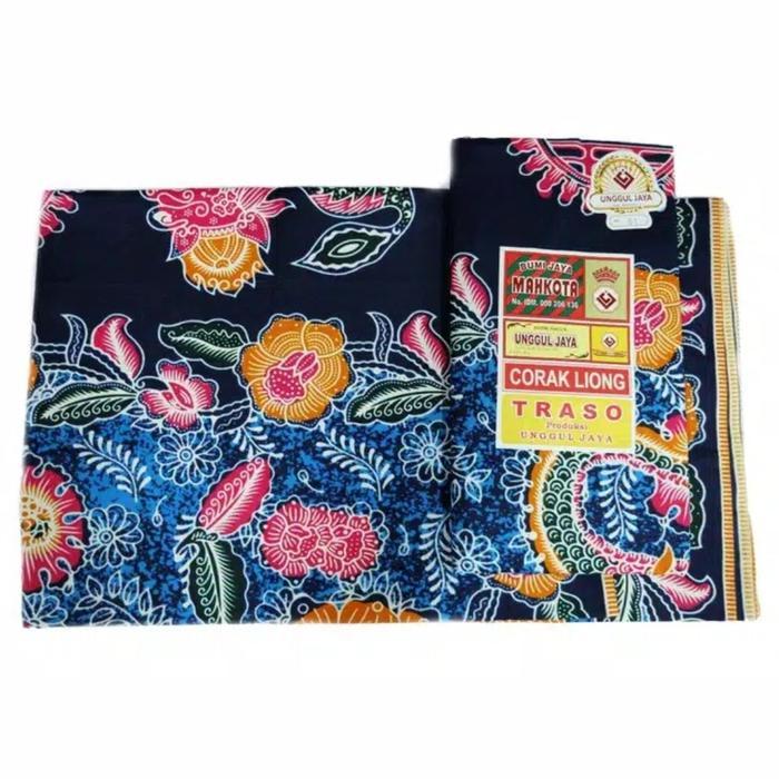GENDONGAN BAYI BATIK SELENDANG PANJANG Jarik - Biru