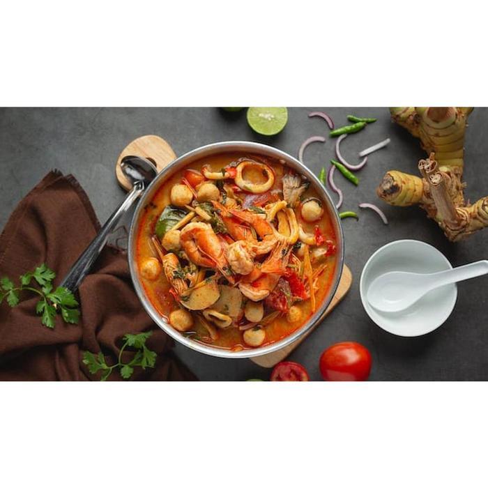 Bumbu Instan Tom Yum Thailand Asli Bamboe 60g Sup Udang Ayam Pedas Asam Segar Horeka Tomyam Tom Yam 
