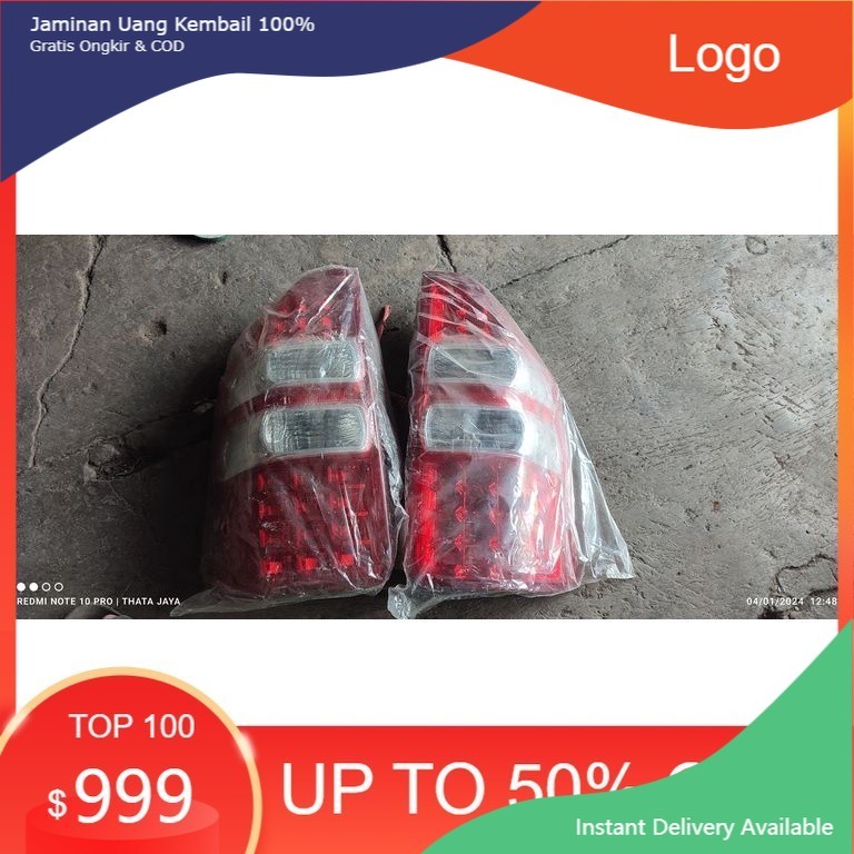 Stoplamp lampu belakang toyota nav 1