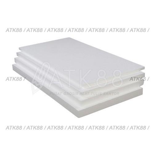 Styrofoam Lembaran Stereofoam 50 x 100 Tebal 2 cm - Gabus