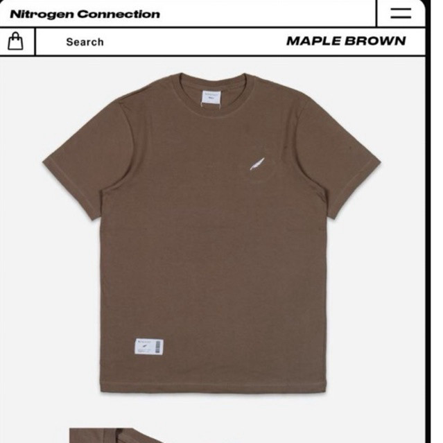 [NITROGEN] Baju Kaos Pria Nitrogen Original 100% Cotton /Bahan Adem Nyaman