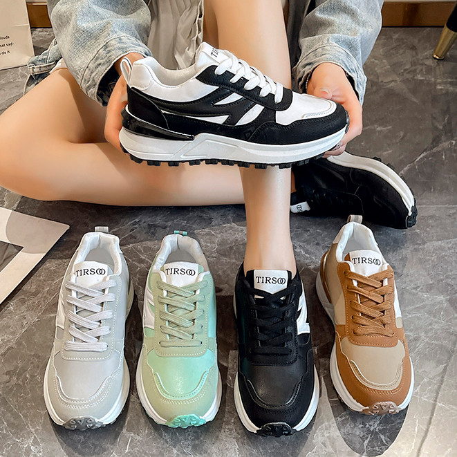 GOLIASPOTSHOP  Free box aid 0405 sepatu wanita import fashion sneaker wanita terkiniian cantik best 