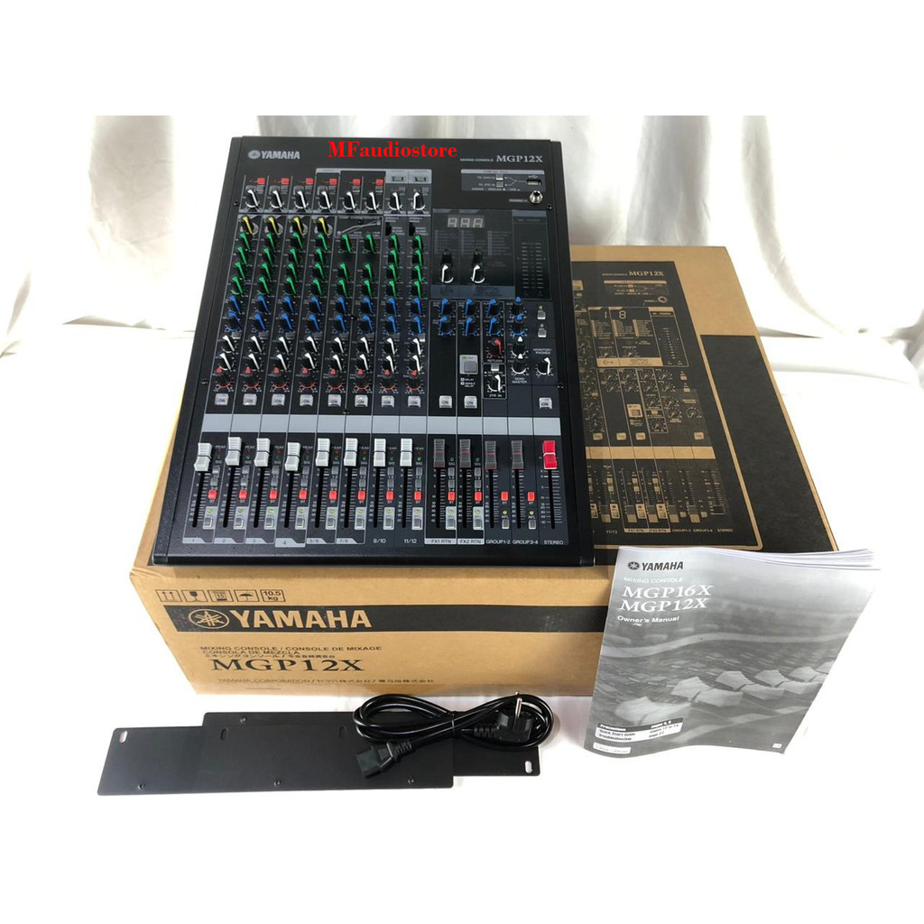 MIXER YAMAHA MGP12X MIXER 12 CHANNEL MGP 12 X GRADE A