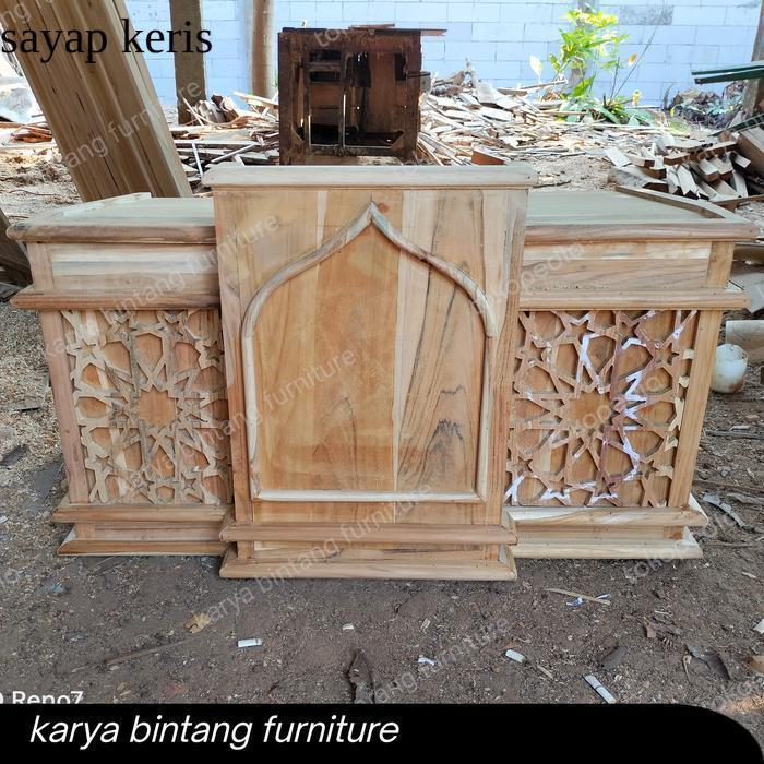 Mimbar Pendek , Mimbar Duduk , Mimbar Ngaji SY22