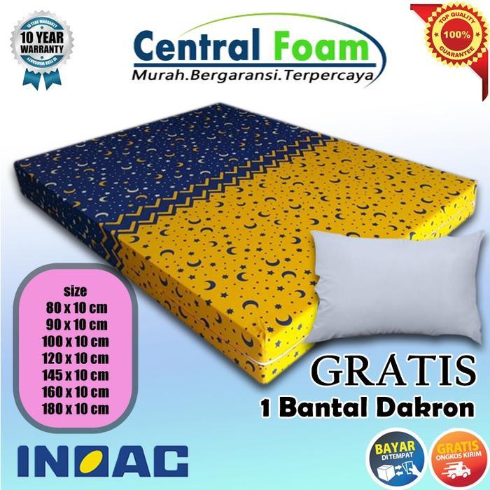 s b INOAC Kasur Busa EOQ D20 Tebal 10cm Original Central Foam Asli Bergaransi 10 Tahun Furniture Kap