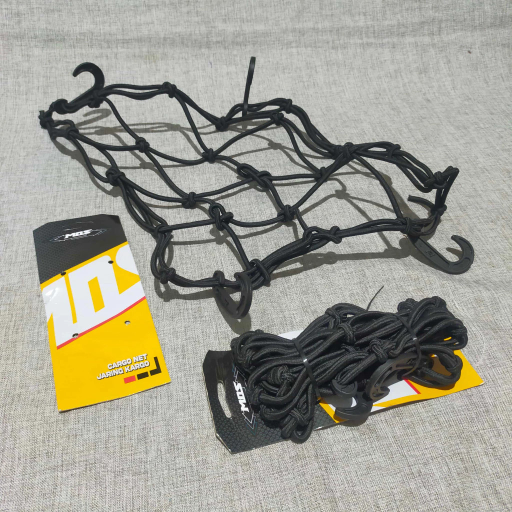 Jaring Helm Jumbo Besar Universal Touring Lebar 40x40 Diameter tali 6mm Jala Helm CB GL Tiger Megapr