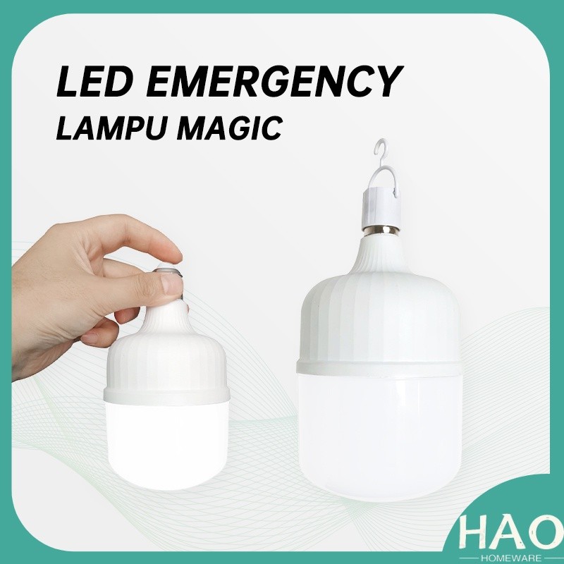 Bohlam Lampu LED Emergency 32 W Jumbo Tetap Nyala Lama Walau Listrik Mati / Lentera malam / Lamp Mag