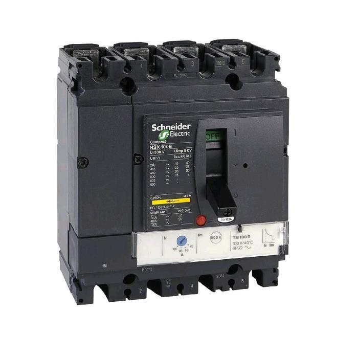 MCCB NSX160B 4P 160A 25KA SCHNEIDER