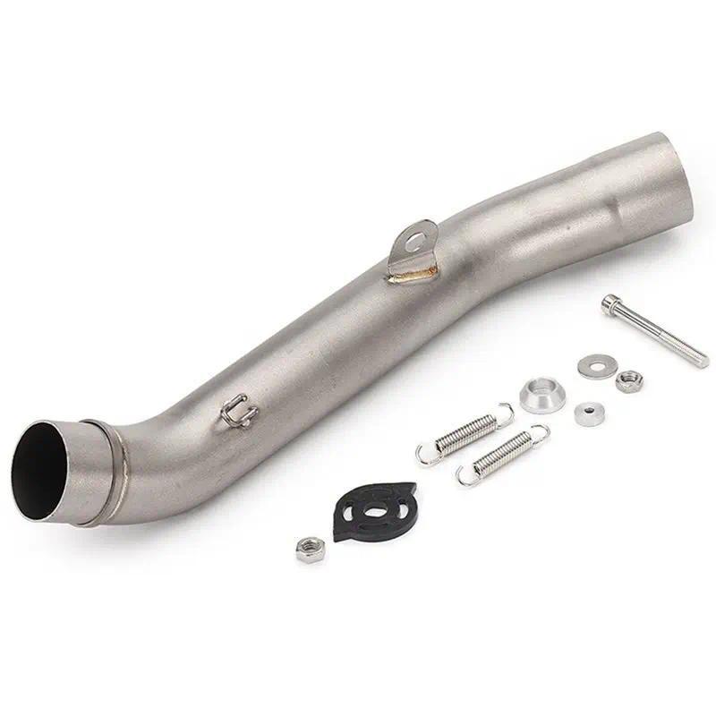 Motorcycle Exhaust Muffler Link Middle Tube Connect For KAWASAKI Z800 Z 800 2013-2016 Years Fits 51M