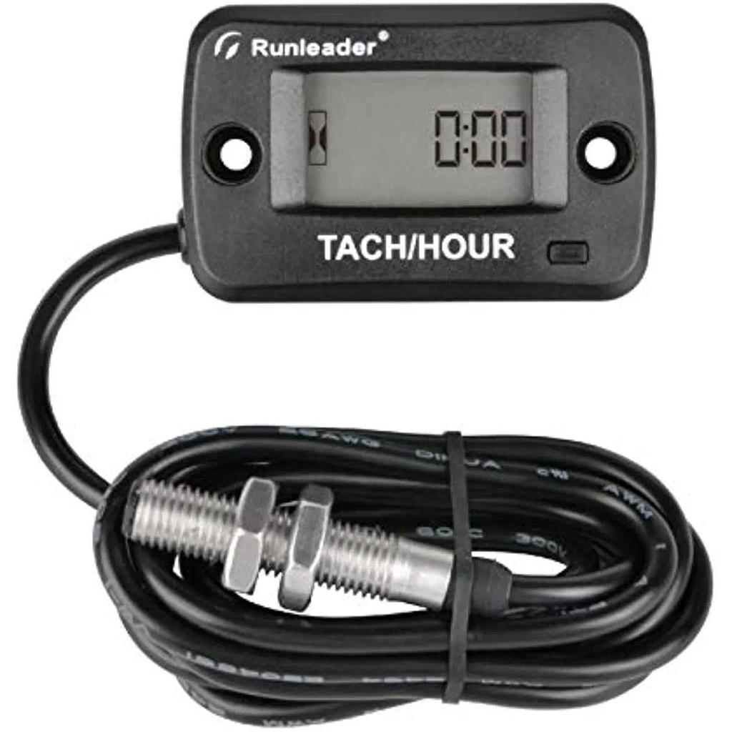 Rotating Shaft Tachometer Maintenange gital Hour Meter Programming SVC Time Max RPM 20000 Reset Max 