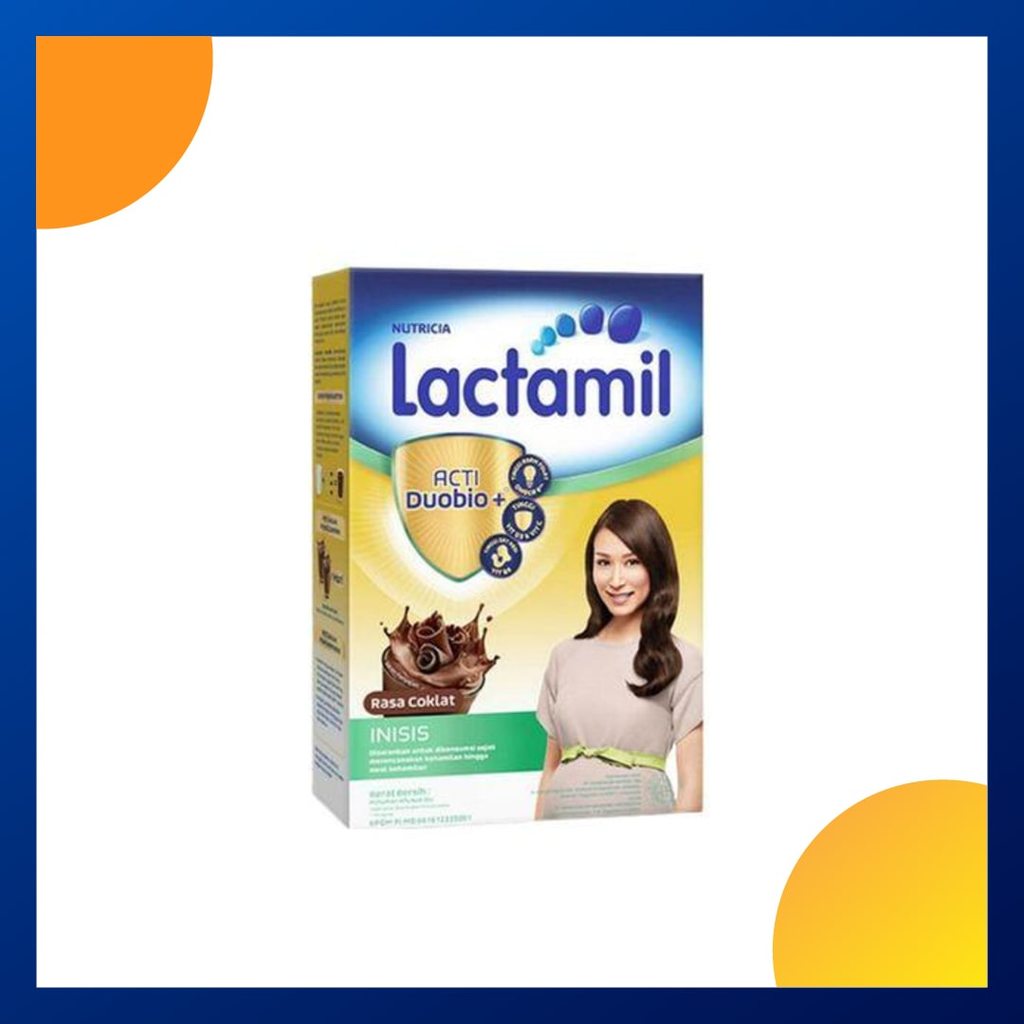 Lactamil Inisis Susu Awal Kehamilan Rasa Coklat 200 Gram Box