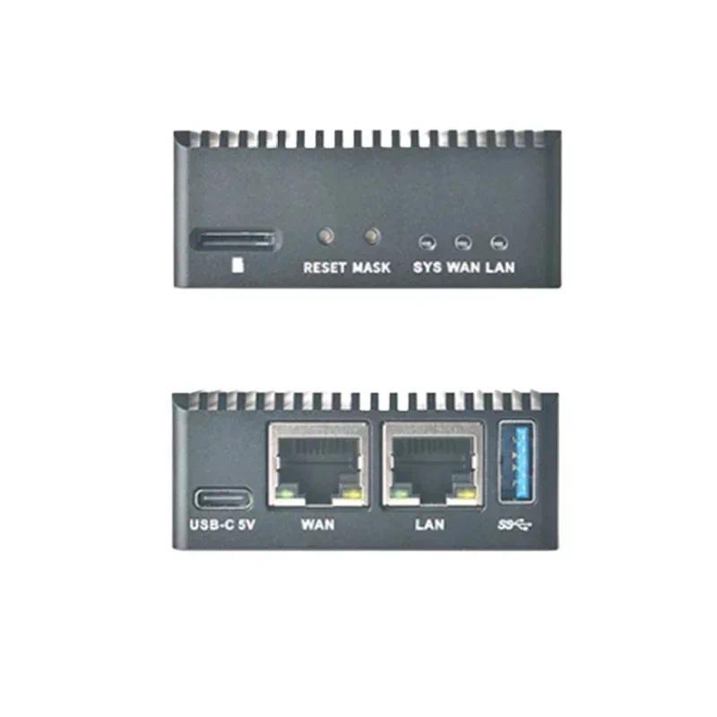 Friendly NanoPi R3S / R3S LTS Optional Mini Soft Router With Rockchip RK3566 Android Box Dual Networ