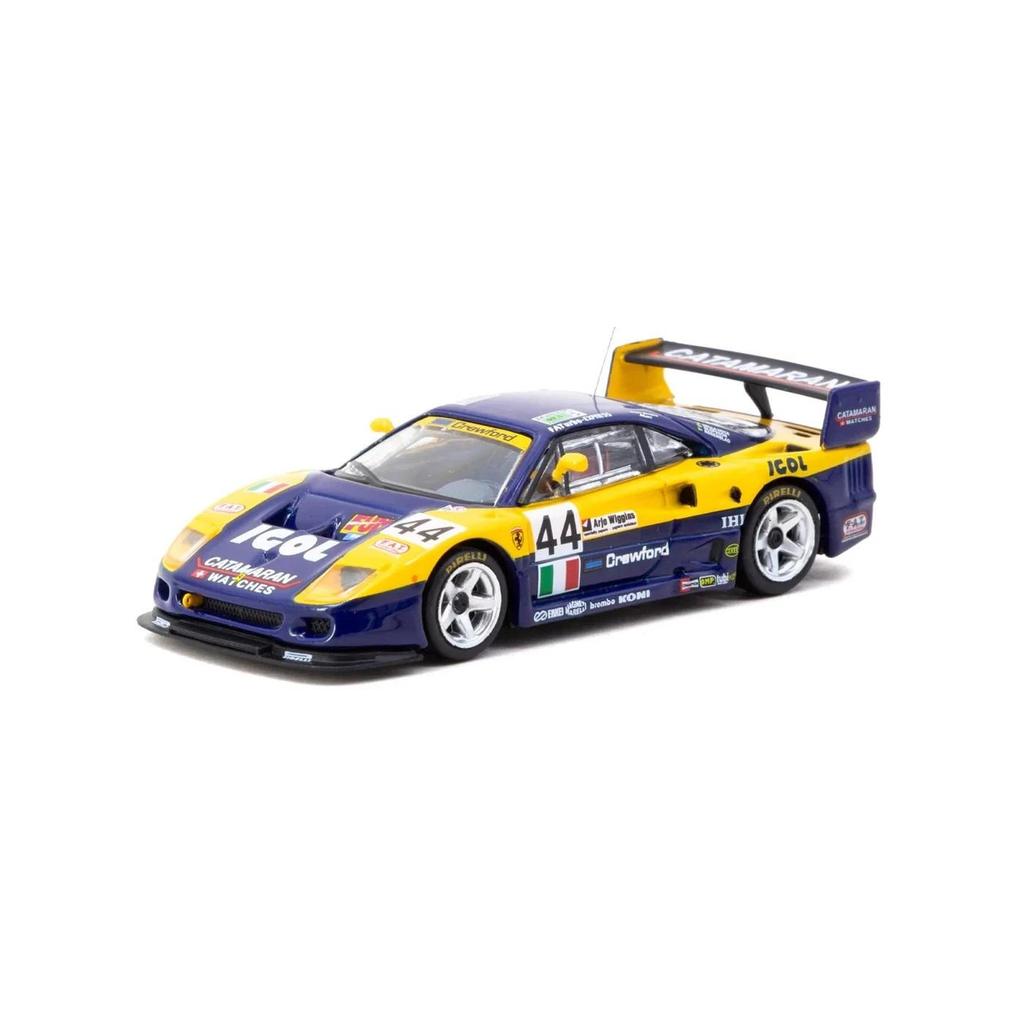 TARMAC WORKS x IXO Models Ferrari F40 GTE 24h of Le Mans 1996 #44 Yellow