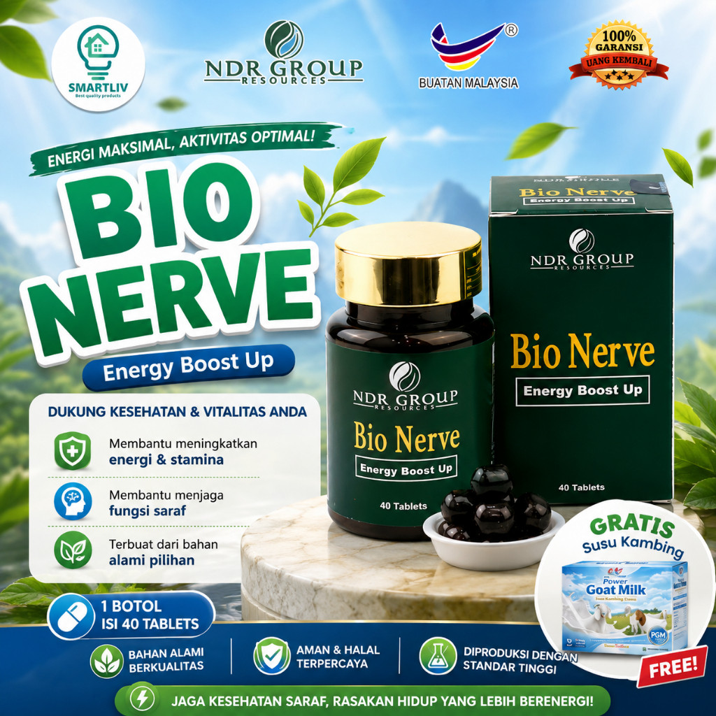 Bio Nerve Ndr Group Malaysia Original 100%