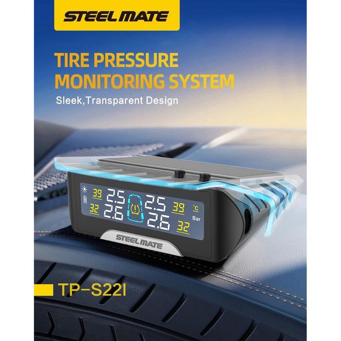 New TPMS Steelmate, Tire Pressure Monitoring System TPMS Steelmate TP-S22I (Internal Sensor) Penguku