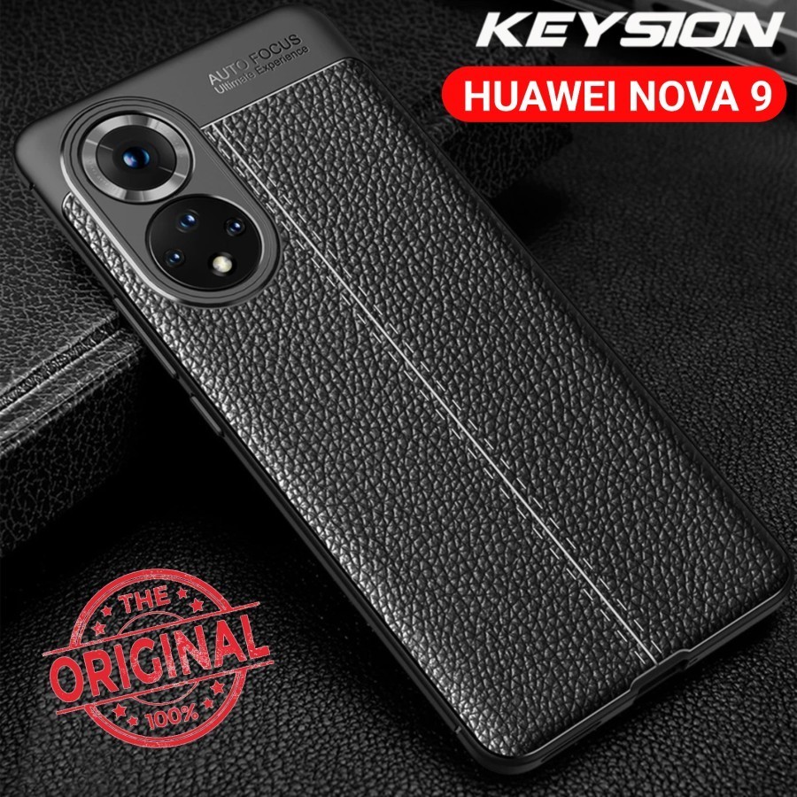 CASE NOVA 9 5G / NOVA 9 SE AUTOFOCUS CARBON SILICONE LEATHER CASE #WSD
