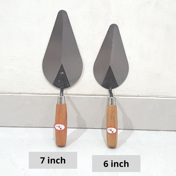 TJAP MATA / CAP MATA Sendok / Cetok Semen Profil 6" 7" 8" (Carbon Steel) TROWEL SENDOK SEMEN GALUR A